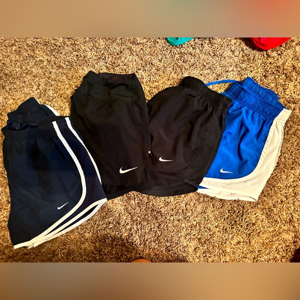 Lot of Nike running shorts all size Small